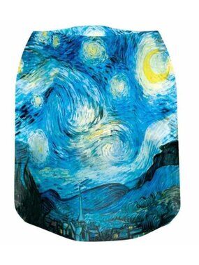 Luminary Lanterns Floating Set of 4 LED Candles Reusable Van Gogh Starry Night